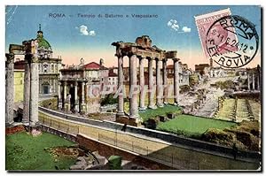 Immagine del venditore per Carte Postale Ancienne Italie Italie Roma REmpio di Saturno e Vespasiano venduto da CPAPHIL