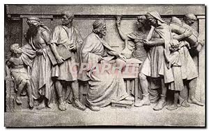 Immagine del venditore per Carte Postale Ancienne One of the panels of the Frieze above liberty & cos East India in Regent St London Londres venduto da CPAPHIL