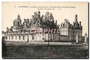 Seller image for Carte Postale Ancienne Chambord Entre du parterre du roi de Pologne Poland for sale by CPAPHIL