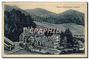 Carte Postale Ancienne Ruine Allerheiligen Kloster