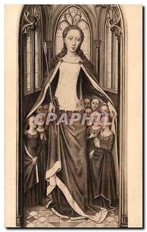 Image du vendeur pour Carte Postale Ancienne Belgique Memling La chasse de Sainte Ursule La vierge et l'enfant Bruges mis en vente par CPAPHIL