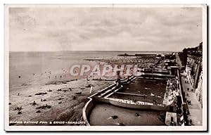 Carte Postale Ancienne Great Britain Marina Bathing pool and sands Ramsgate