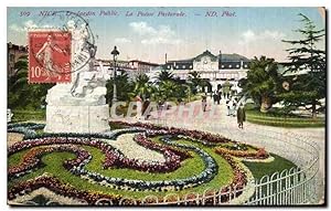 Seller image for Nice Carte Postale Ancienne Le jardin pubic a poesie pastorale for sale by CPAPHIL