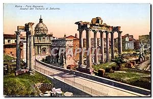 Immagine del venditore per Carte Postale Ancienne Italie Italia Roma Foro Romano Avanzi del Tempio di Saturno venduto da CPAPHIL