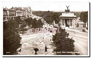 Seller image for Carte Postale Ancienne Great Britain Londres London Hyde park corner for sale by CPAPHIL