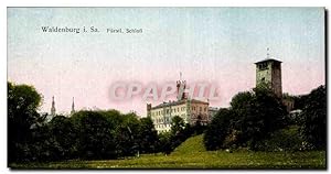 Bild des Verkufers fr Carte Postale Ancienne Waldenburg i Sa Furst Schloss zum Verkauf von CPAPHIL