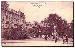 Bild des Verkufers fr Carte Postale Ancienne Dusseldorf Cornelius Platz zum Verkauf von CPAPHIL