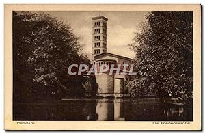 Carte Postale Ancienne Potsdam Die Friedenskirche