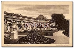 Carte Postale Ancienne Potsdam Schloss Sanssouci