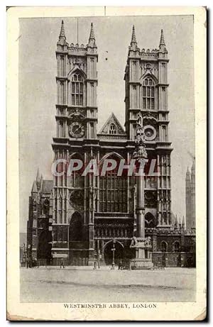 Bild des Verkufers fr Carte Postale Ancienne Great Britain Londres London Westminster Abbey zum Verkauf von CPAPHIL