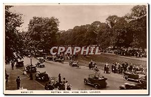 Seller image for Carte Postale Ancienne Great Britain Londres London Rotten row Hyde park for sale by CPAPHIL