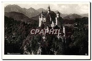 Bild des Verkufers fr Carte Postale Ancienne Neuschwanstein zum Verkauf von CPAPHIL