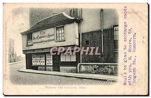 Bild des Verkufers fr Angleterre - England - London - Dickens Old Curiosity Shop - Regent Street - Carte Postale Ancienne zum Verkauf von CPAPHIL