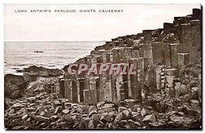 Ireland - Giants Causeway - Lord Antrim's Parlour - Carte Postale Ancienne