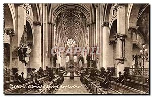 Carte Postale Ancienne Great Britain Christ Church Cathedral