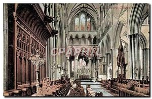 Angleterre - England - Wiltshire - Salisbury - Cathedral - Carte Postale Ancienne