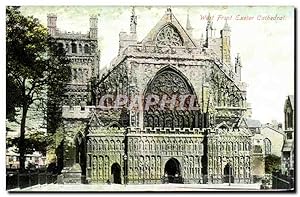 Bild des Verkufers fr Angleterre - England - Devon - Exeter - Cathedral - Carte Postale Ancienne zum Verkauf von CPAPHIL