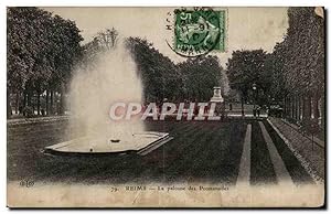 Image du vendeur pour Carte Postale Ancienne Reims La pelouse des promenades mis en vente par CPAPHIL