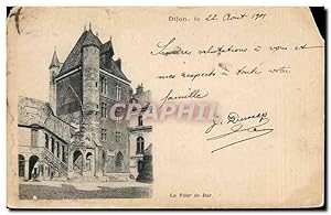 Bild des Verkufers fr Carte Postale Ancienne Dijon La tour du Bar zum Verkauf von CPAPHIL