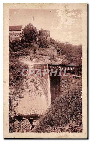 Gargîlesse - Le Pont Rouge - Carte Postale Ancienne