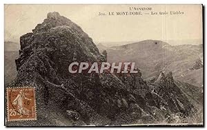 Image du vendeur pour Carte Postale Ancienne Le Mont Dore Les trois diables mis en vente par CPAPHIL
