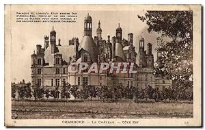 Carte Postale Ancienne Chambord Le château cote ESt