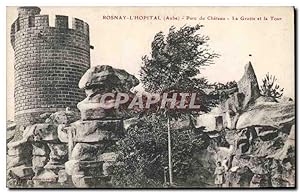 Rosnay L'Hopital - Parc du Château - Carte Postale Ancienne