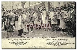 Image du vendeur pour Reproduction Salies de Bearn L'ous Piquetalos d'Al CArtero Folklore Danse Musique mis en vente par CPAPHIL