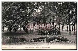 Seller image for Carte Postale Ancienne Valence Jardin du champ de Mars for sale by CPAPHIL