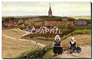 Nederland - Holland - Pays Bas - Folklore - Costumes - Carte Postale Ancienne