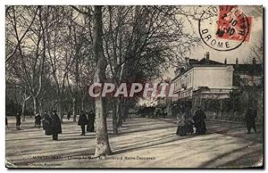 Seller image for Carte Postale Ancienne Montelimar Champ de Mars et boulevard Marre Desmarais for sale by CPAPHIL