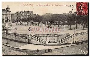 Seller image for Carte Postale Ancienne Valence Le champ de Mars Les escaliers for sale by CPAPHIL