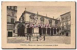 Italia - Italie - Italy - Verona - Piazza dei Signori - Carte Postale Ancienne