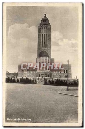 Bild des Verkufers fr Carte Postale Ancienne Finlande Finland Helsinki Helsingfors zum Verkauf von CPAPHIL