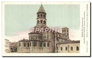 Bild des Verkufers fr Carte Postale Ancienne Brioude Eglise Saint Julien zum Verkauf von CPAPHIL