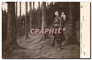 Seller image for Carte Postale Ancienne Fantaisie Salon 1912 petit Gerard Le vision Militaria for sale by CPAPHIL