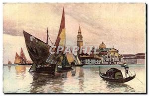 Carte Postale Ancienne Italie Italia Venezia Isola di San Giorgio Maggiore