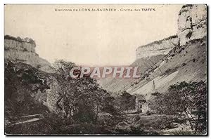 Bild des Verkufers fr Carte Postale Ancienne Environs de Lons le Saunier Grotte des Tuffs zum Verkauf von CPAPHIL