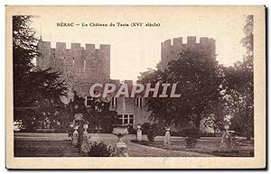 Nerac - Le Château du Tasta - Carte Postale Ancienne