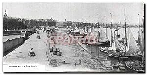 Bordeaux - Les Quais - Carte Postale Ancienne