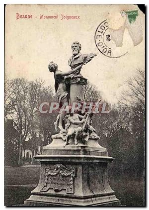 Carte Postale Ancienne Beaune Monument Joigneaux