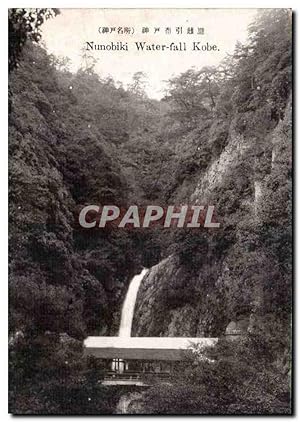 Imagen del vendedor de Carte Postale Ancienne Japon Japan Nippon Nunobiki Water fall Kobe a la venta por CPAPHIL