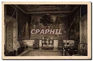 Bild des Verkufers fr Carte Postale Ancienne Chteau de Cheverny Petit salon zum Verkauf von CPAPHIL