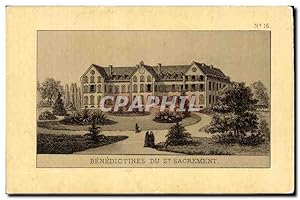 Seller image for Carte Postale Ancienne Benedictines du St Sacrement for sale by CPAPHIL