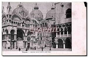 Carte Postale Ancienne Italie Italia Venise Eglise Saint Marc