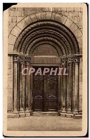 Seller image for Carte Postale Ancienne Portail de l'glise d'Espira de l'agly for sale by CPAPHIL