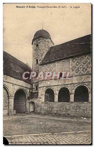 Image du vendeur pour Varengeville-sur-Mer - Manoir d'Ango - La Loggia - Carte Postale Ancienne mis en vente par CPAPHIL