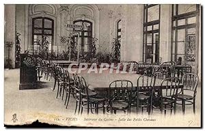 Seller image for Carte Postale Ancienne Vichy Intrieur du casino Salle des petits chevaux for sale by CPAPHIL