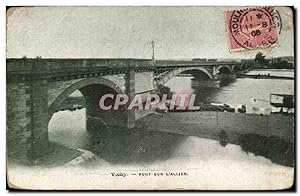 Carte Postale Ancienne Vichy Pont sur l'Allier