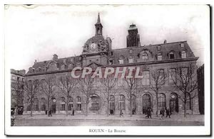 Rouen - La Bourse - Carte Postale Ancienne